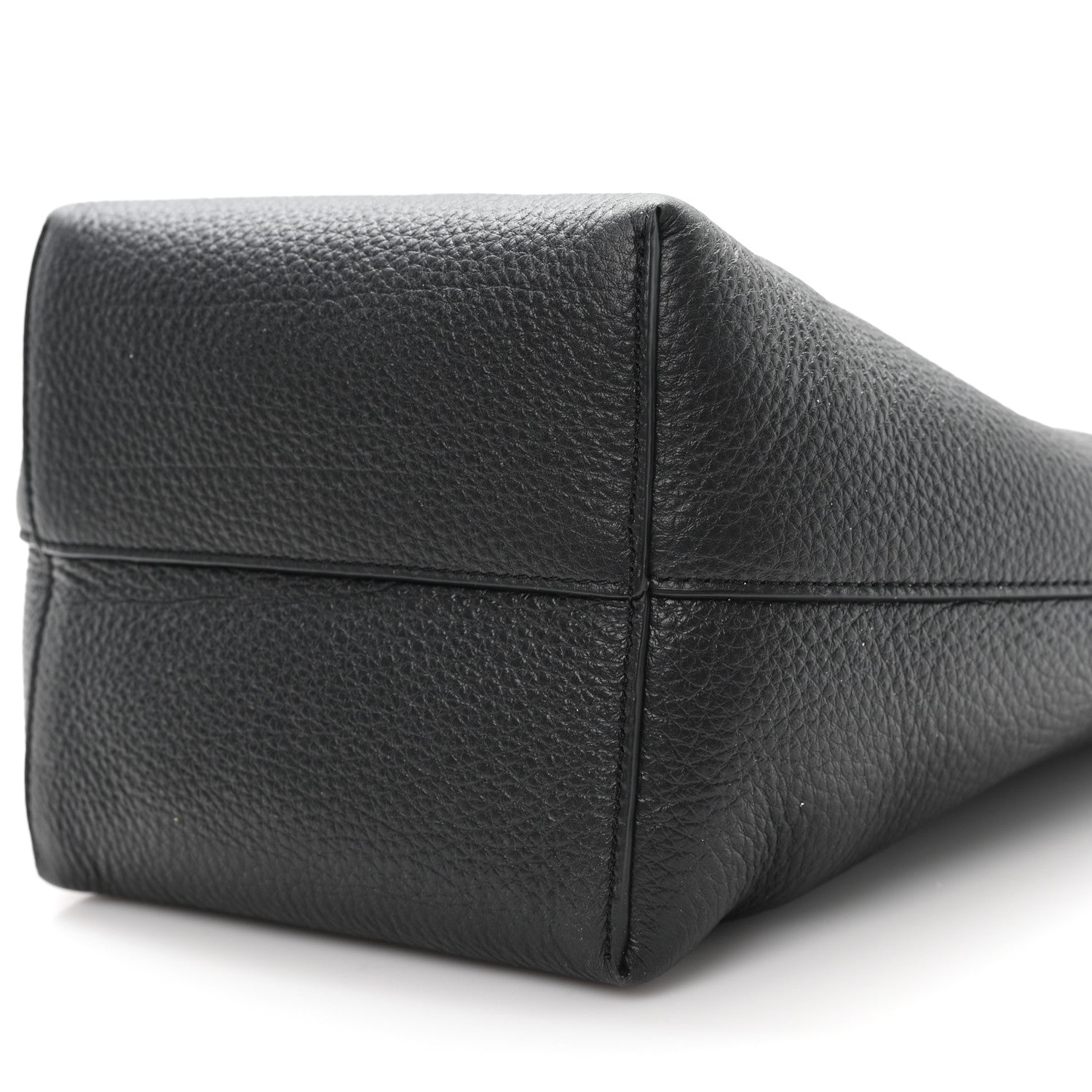 The Row Grained Calfskin Small N/S Park Tote Black 9 of 9