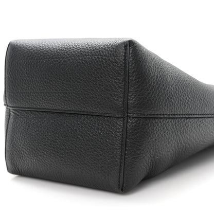The Row Grained Calfskin Small N/S Park Tote Black 9 of 9