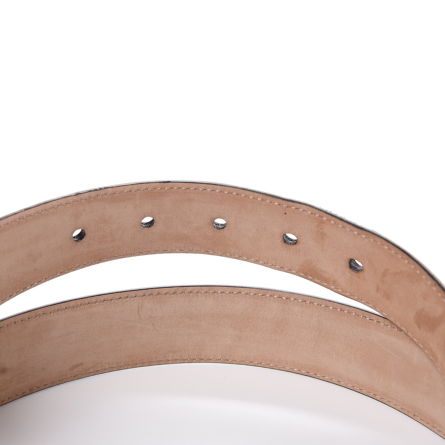 Gucci Calfskin Bamboo Buckle Belt 95 38 Black 6 of 8