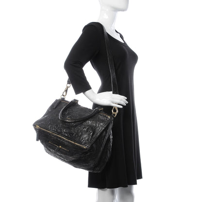 Givenchy Tumbled Sheepskin Large Pandora Black 2 of 7