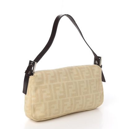 Fendi Zucca Baguette Beige 2 of 9