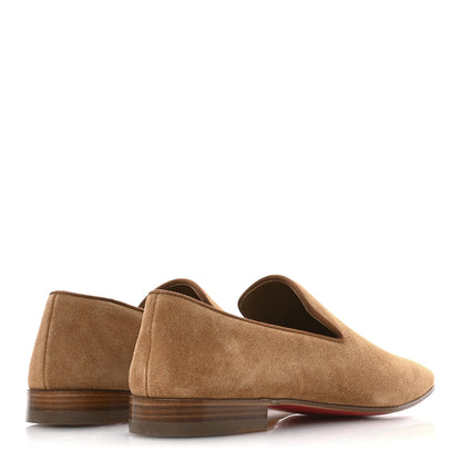 Christian Louboutin Crosta Mens Dandelion Flat Loafers 43 Cinnamon 5 of 8