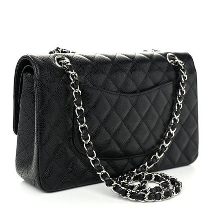 Chanel Caviar Quilted Medium Double Flap Black 3 of 10