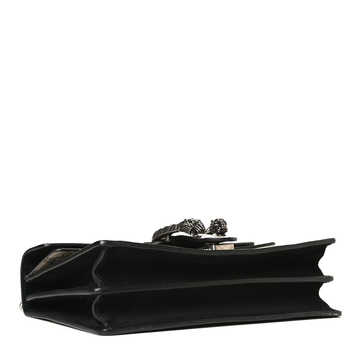 Gucci GG Supreme Monogram Small Dionysus Shoulder Bag Black 4 of 12