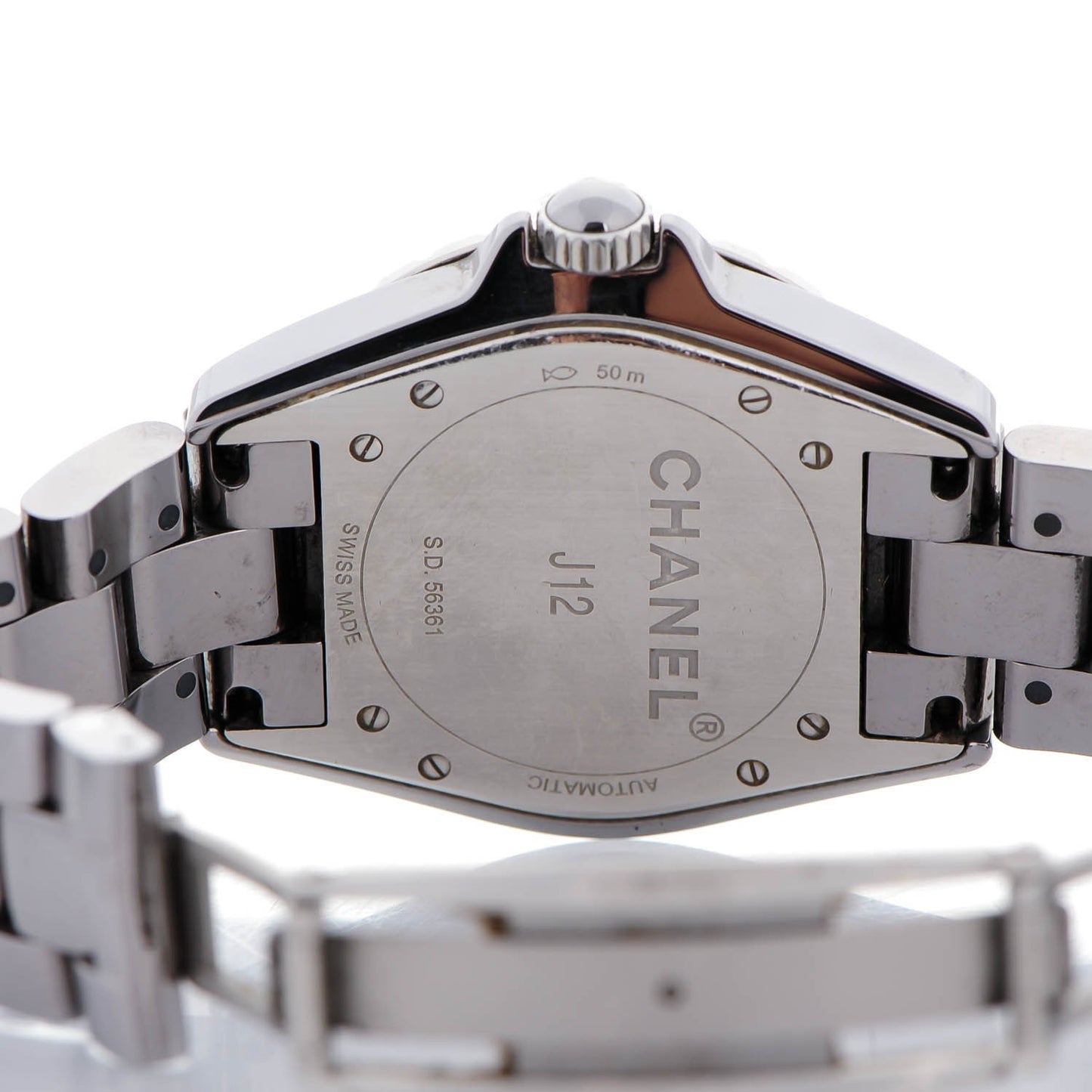 Titanium Ceramic Diamond Bezel 38mm J12 Automatic Watch