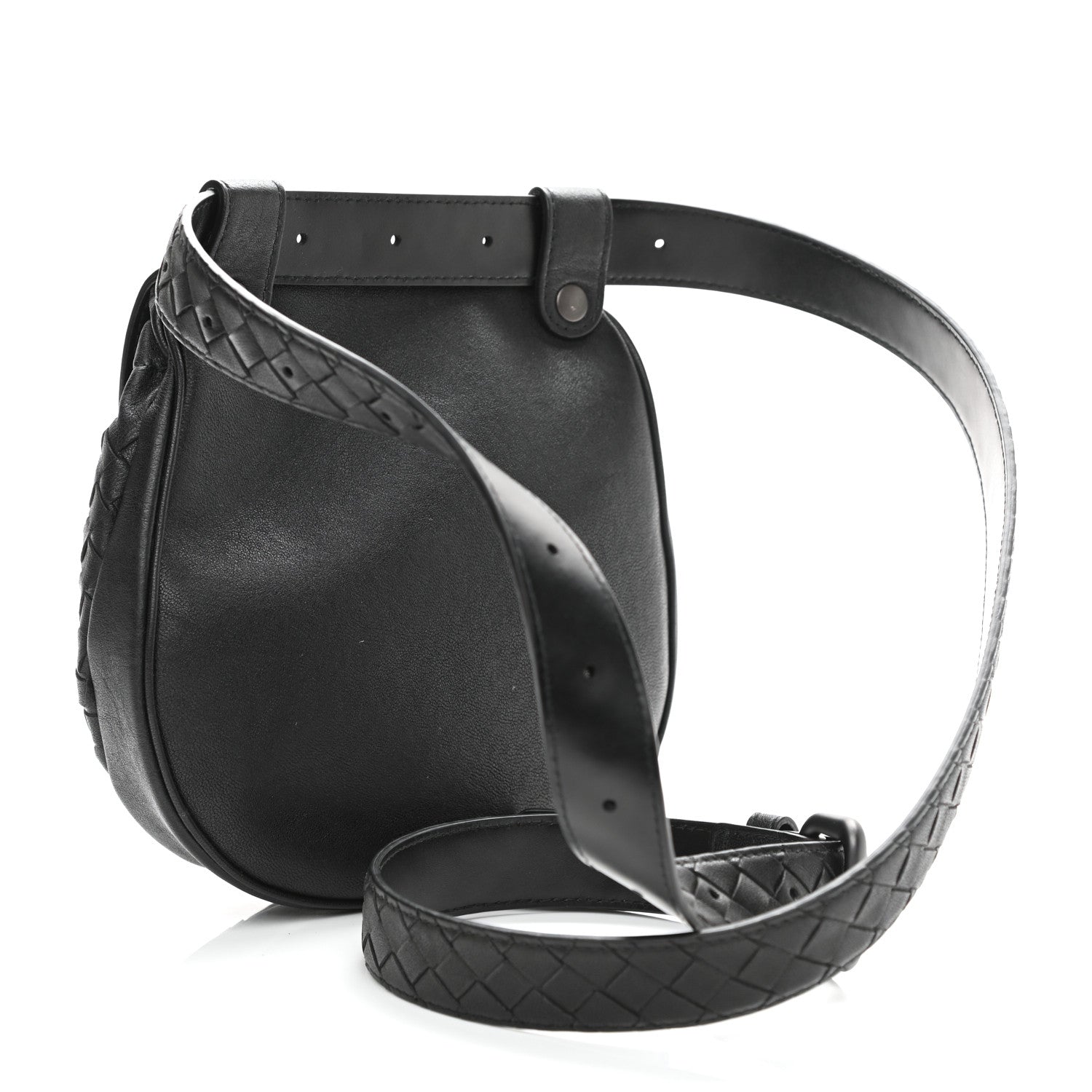 Bottega Veneta Nappa Intrecciato Belt Bag Nero Black 3 of 10