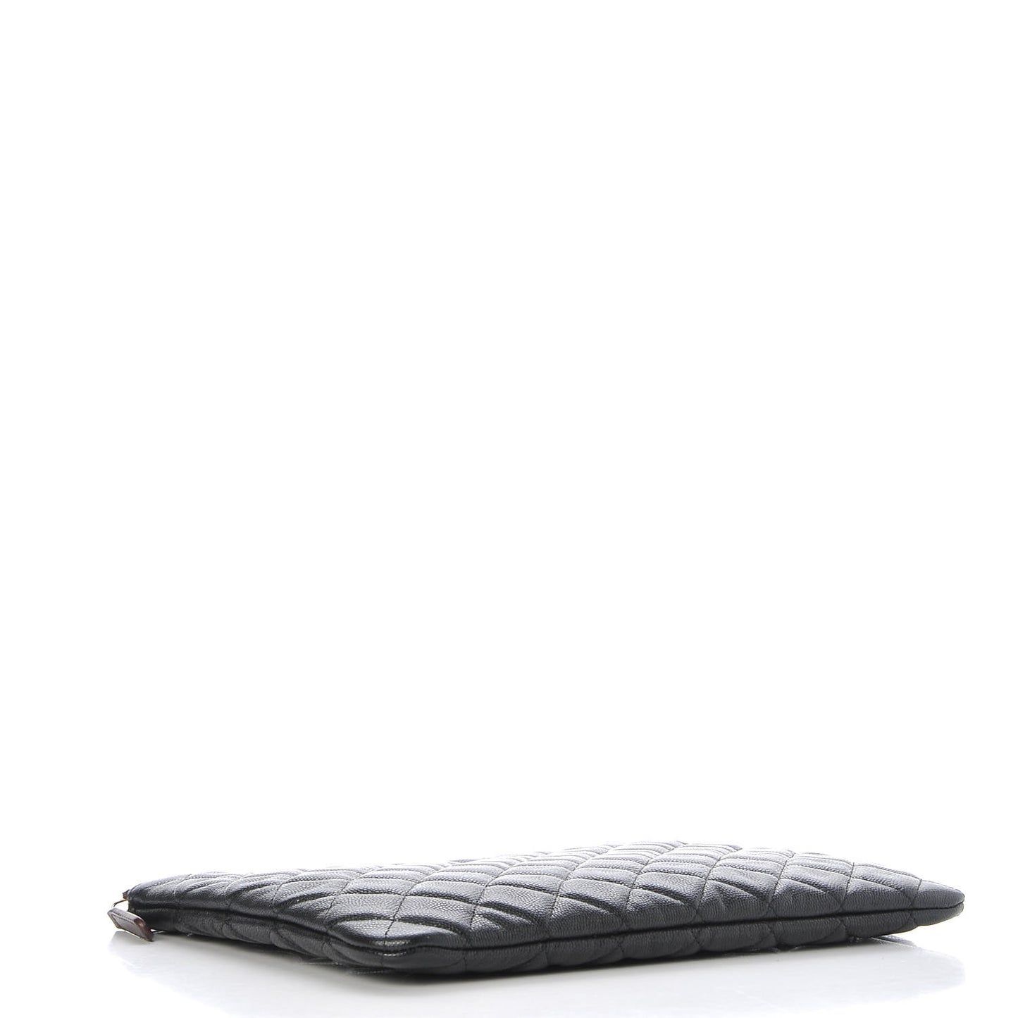 Caviar Quilted Medium Cosmetic Case Black