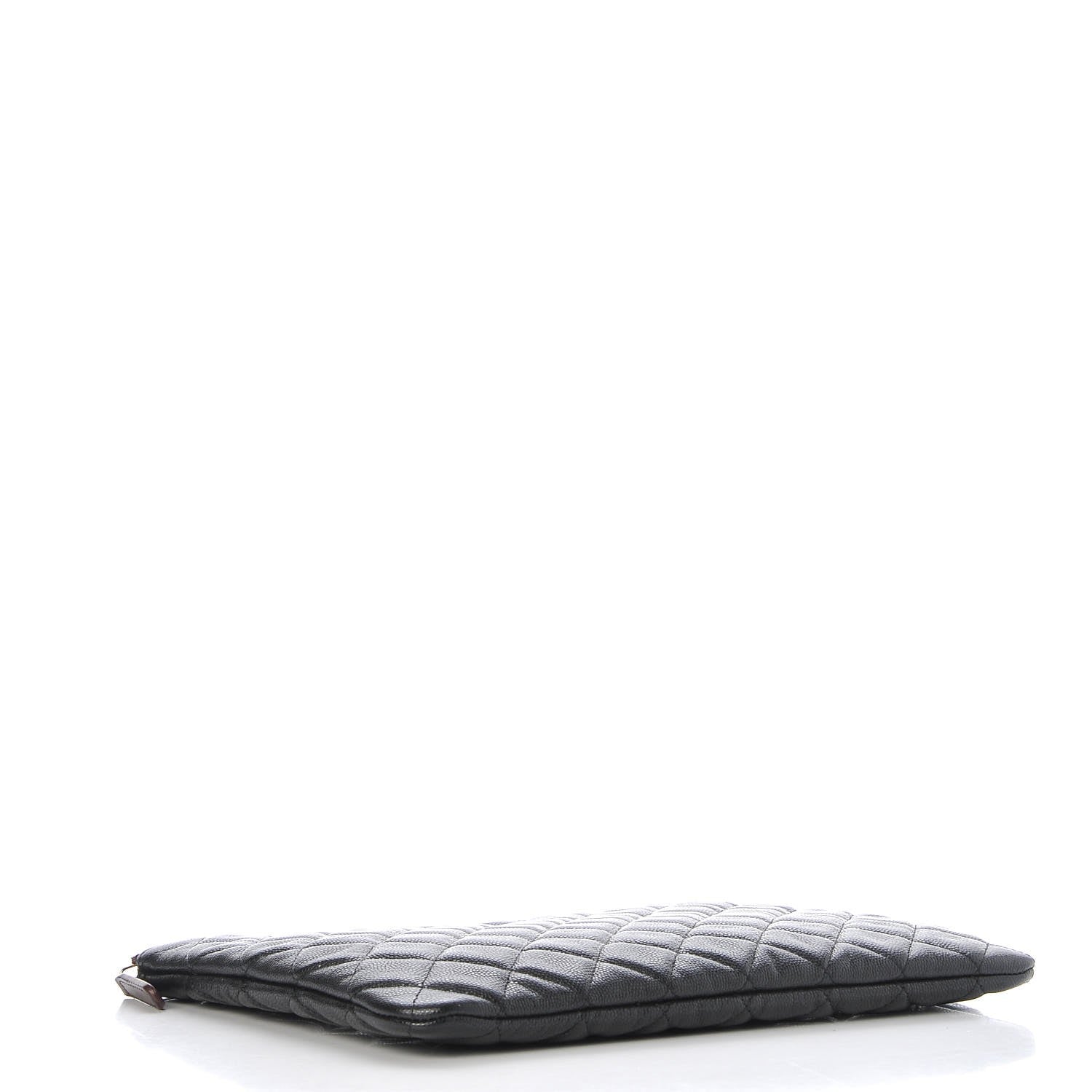 Chanel Caviar Quilted Medium Cosmetic Case Black 4 of 8