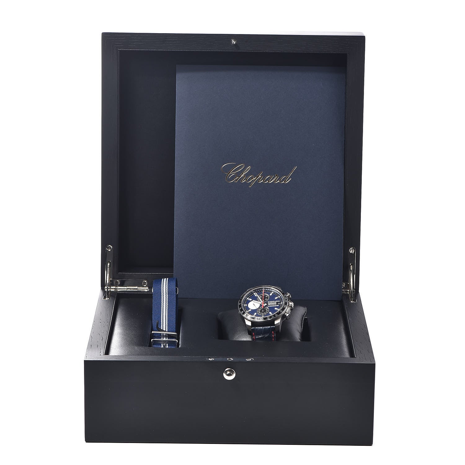 Chopard Stainless Steel Alligator 46mm Grand Prix de Monaco Historique Automatic Watch Blue 10 of 10