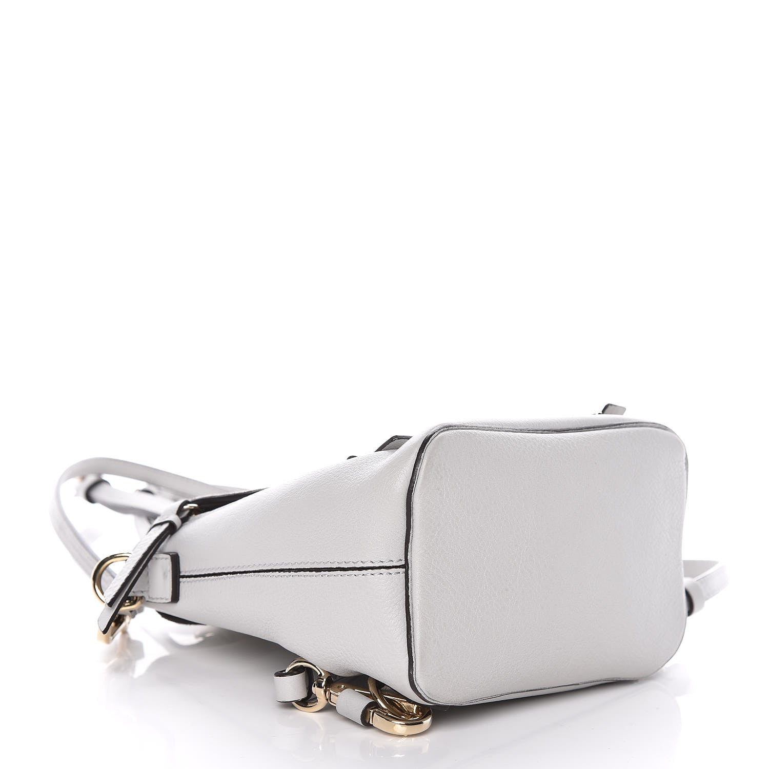 Chloe Suede Calfskin Mini Faye Backpack Airy Grey 5 of 14