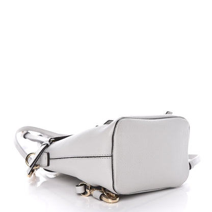 Chloe Suede Calfskin Mini Faye Backpack Airy Grey 5 of 14
