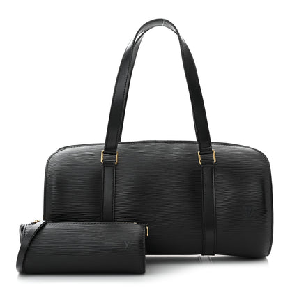 Louis Vuitton Epi Soufflot Black 3 of 11
