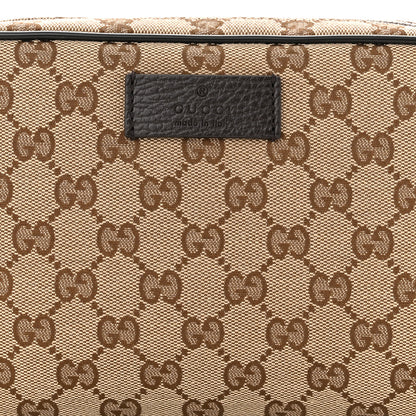 Gucci Monogram Belt Bag Dark Brown 8 of 10
