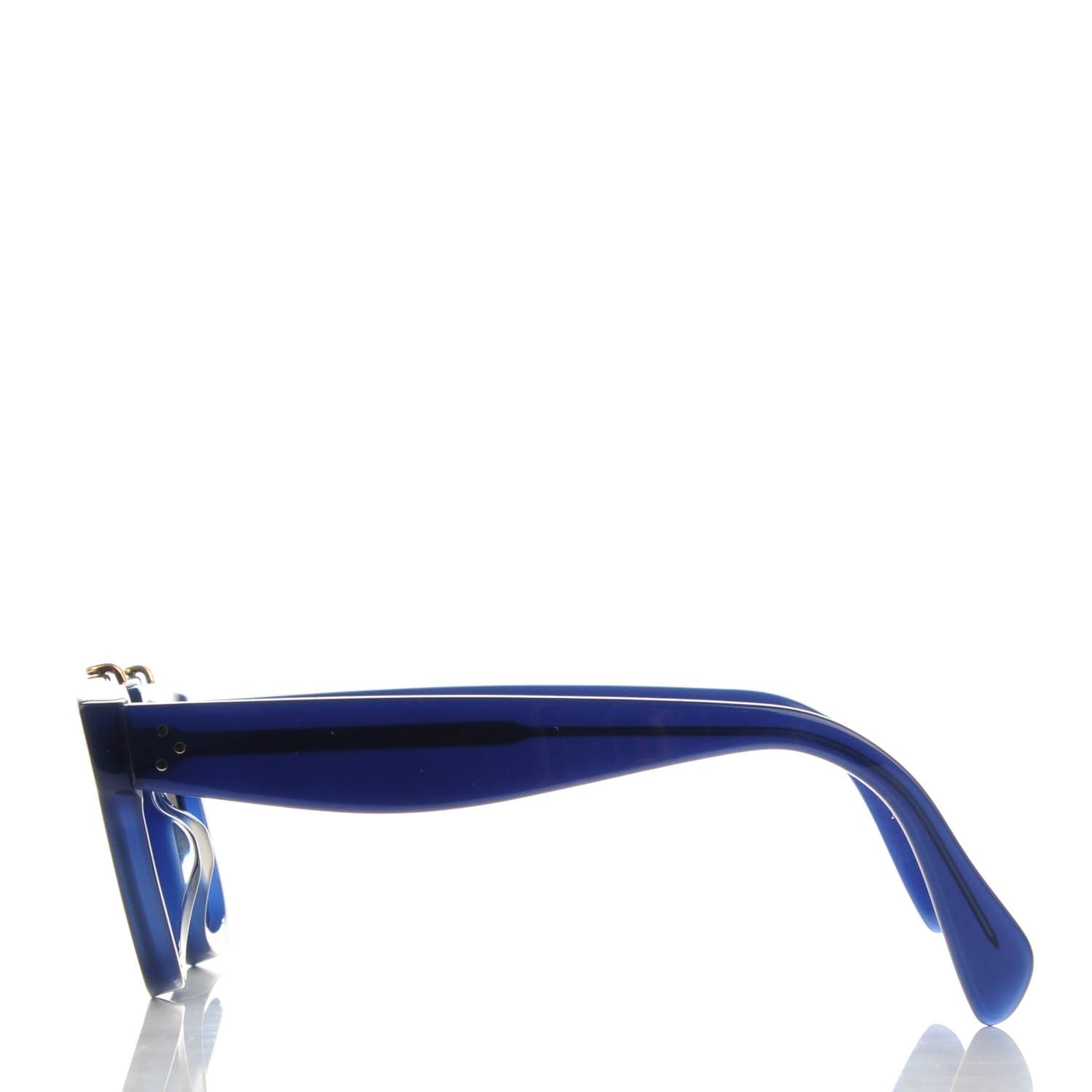Celine Acetate Bridge Sunglasses CL41077/S Blue 2 of 5