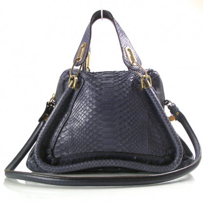 Chloe Python Paraty Navy 1 of 10
