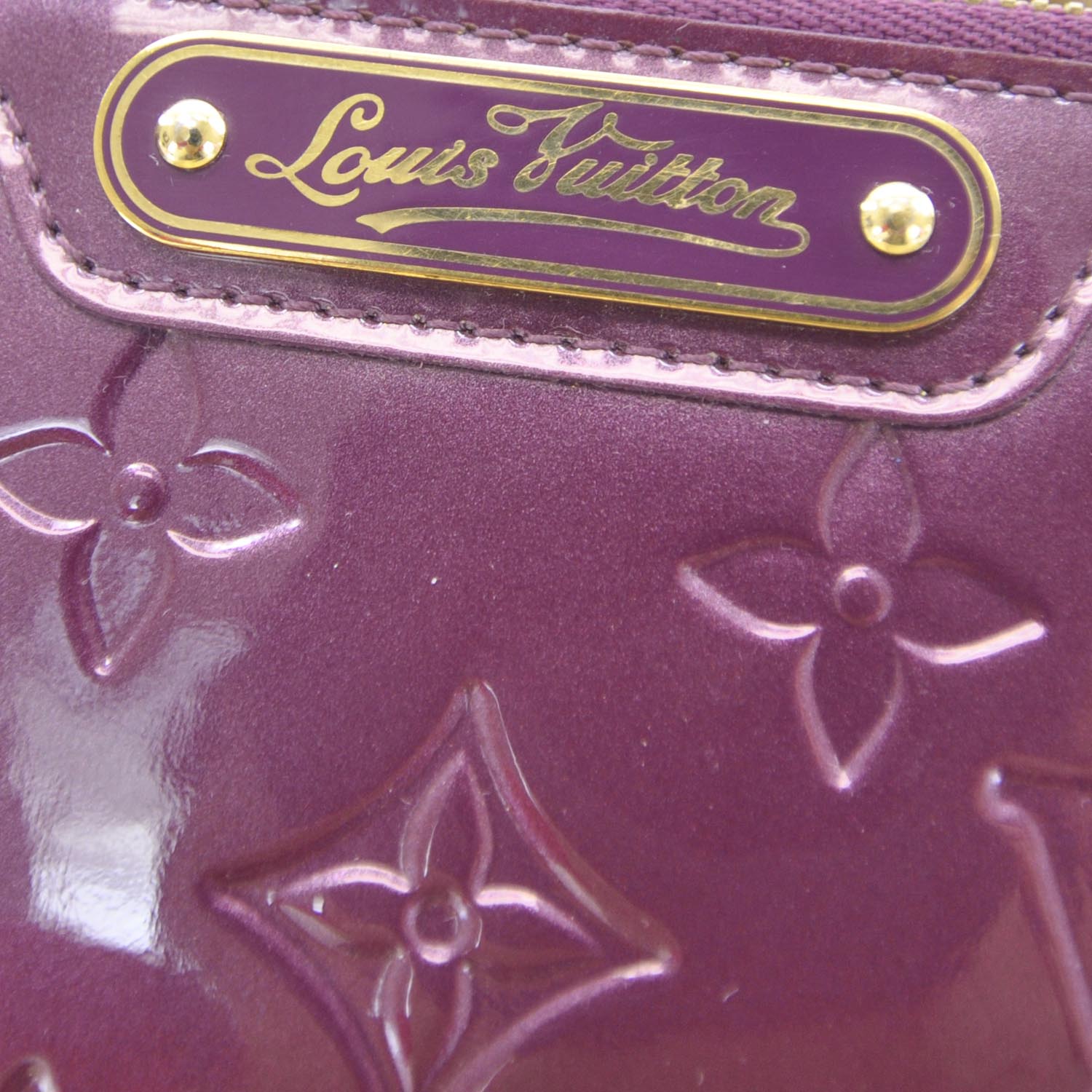 Louis Vuitton Vernis Key Pouch Violet 8 of 8