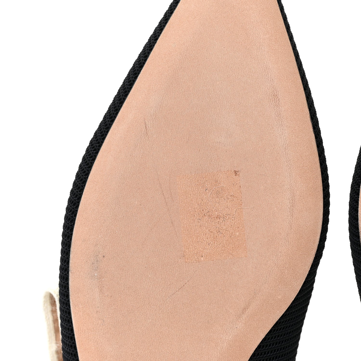 Christian Dior Technical Canvas Ribbon J'Adior Slingback Ballet Flats 37 Black 6 of 11