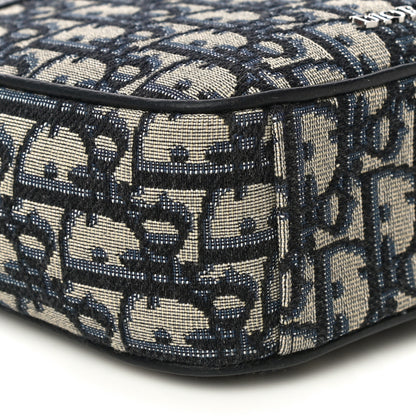 Christian Dior Oblique Messenger Pouch Beige Black 9 of 11