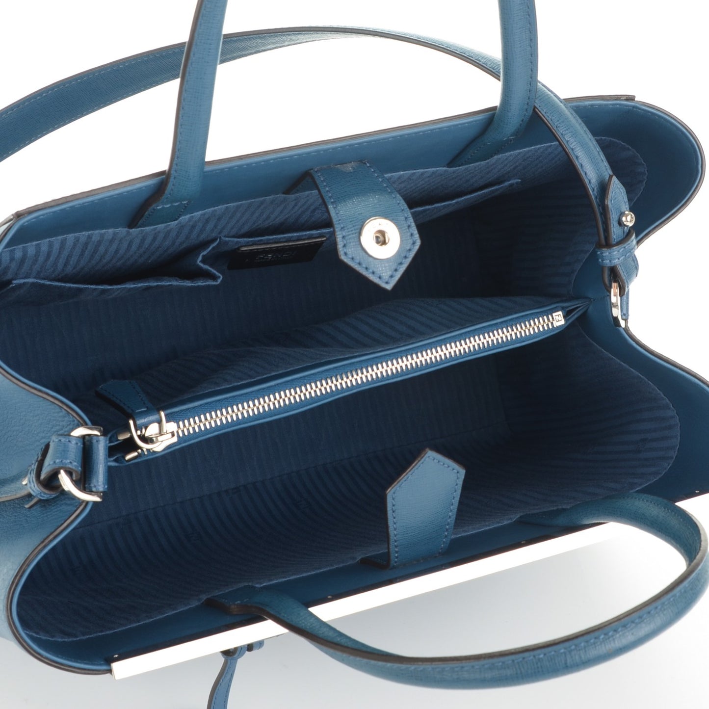 Vitello Elite Regular 2Jours Tote Blue Cobalto
