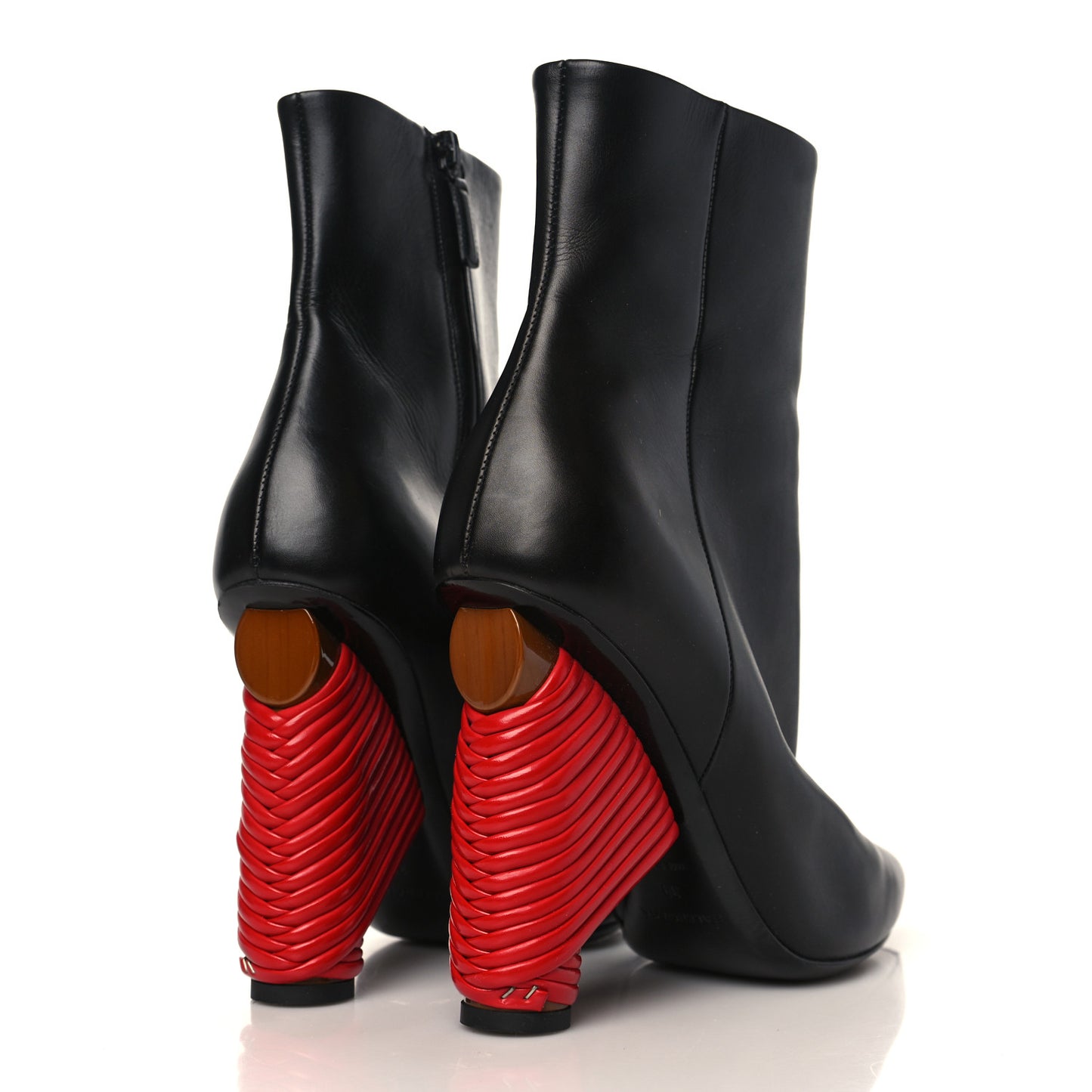 Calfskin Bistrot Boots 39 Black