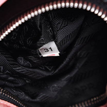 Prada Tessuto Nylon Quilted Shoulder Bag Rosa Black 6 of 18