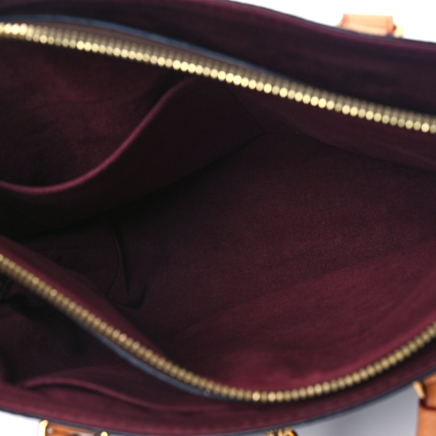 Monogram Flower Zipped Tote PM Beige