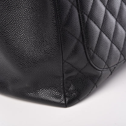 Chanel Caviar Quilted Grand Shopping Tote GST Black 9 of 12