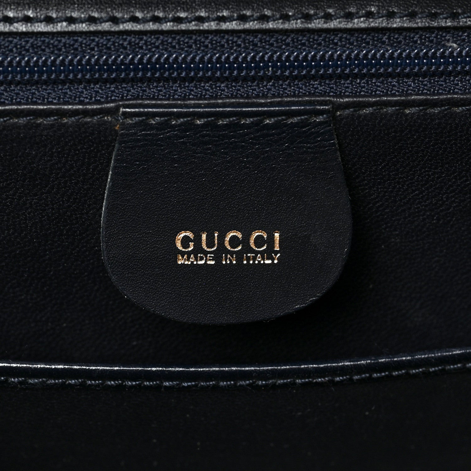 Gucci Calfskin Bamboo Top Handle Bag Black 6 of 9
