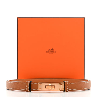 Hermes Epsom Kelly Belt Gold 4 of 4