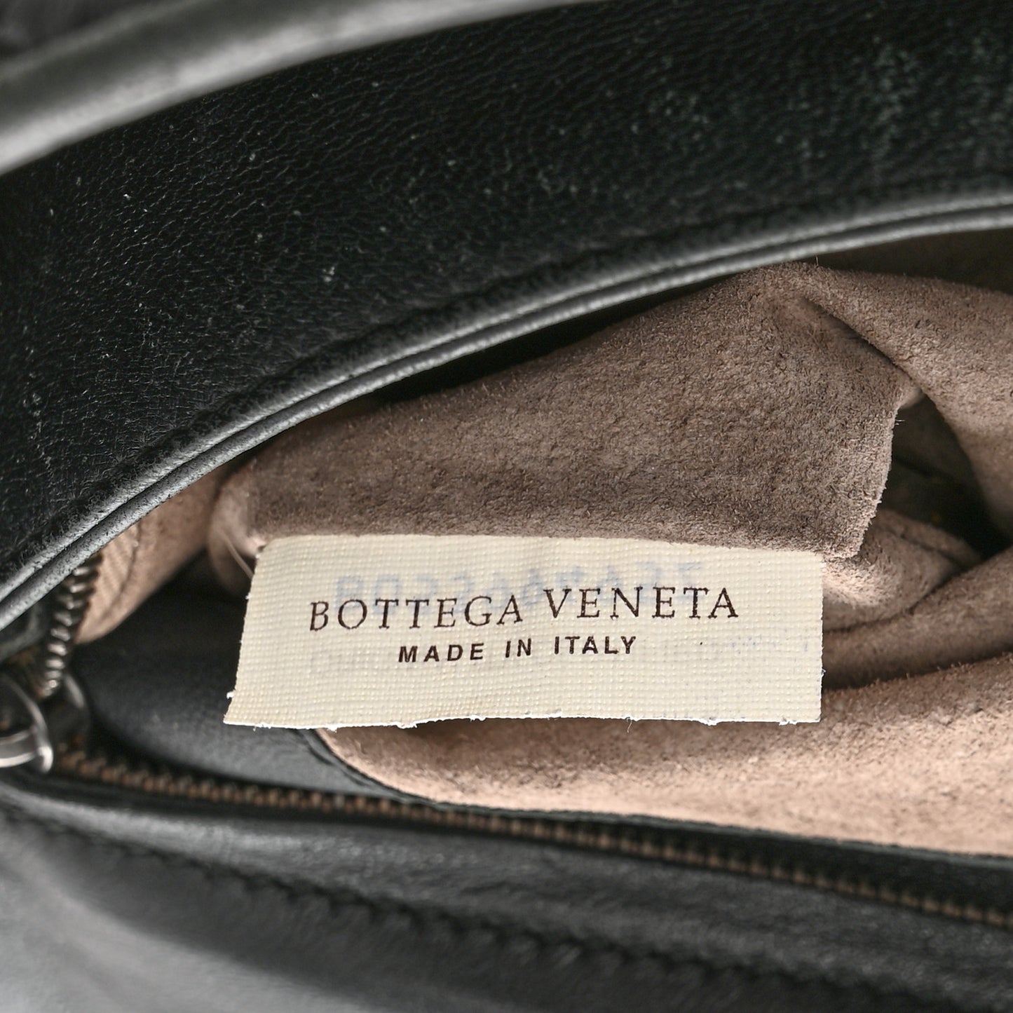 Nappa Intrecciato Medium Olimpia Shoulder Bag Black