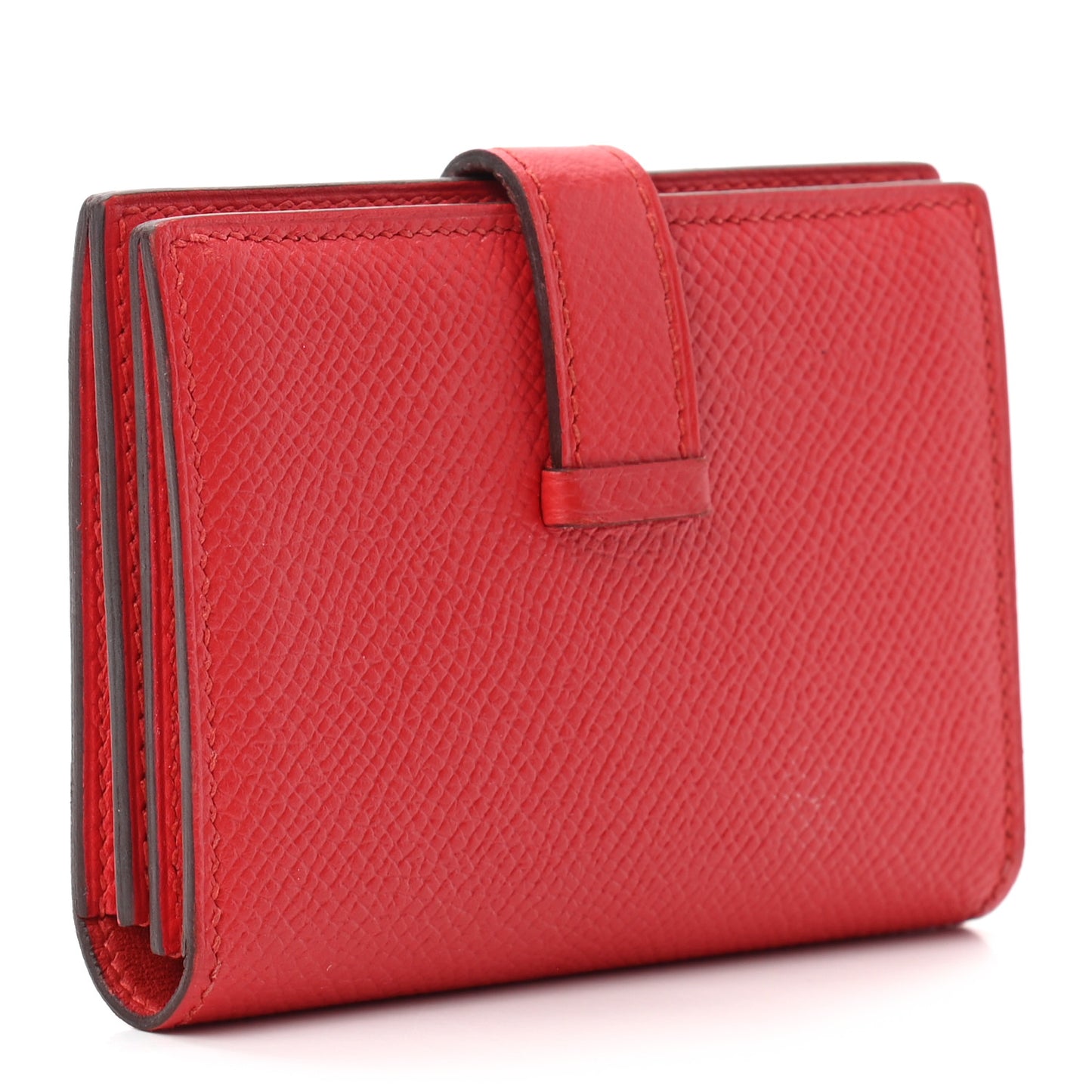Epsom Bearn Card Holder Wallet Rouge Tomate