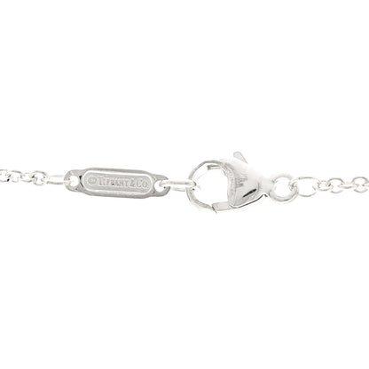 Tiffany Sterling Silver 1837 Bar Pendant Necklace 5 of 6