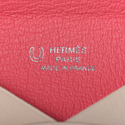 Hermes Swift Horseshoe Calvi Card Case Beton Rose Azalee 7 of 8
