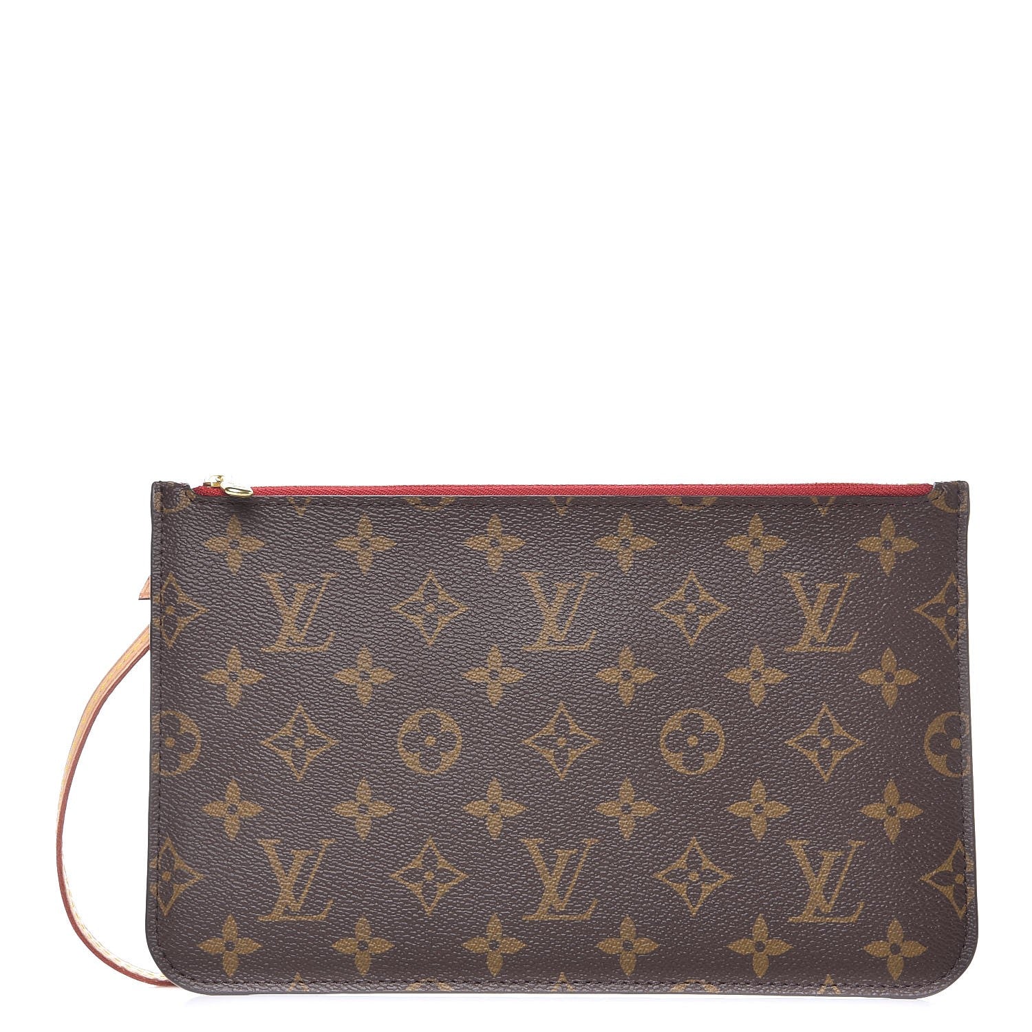 Louis Vuitton Monogram Neverfull MM GM Pochette Cherry 1 of 7