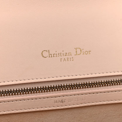 Christian Dior Lambskin Studded Medium Diorama Flap Bag Rose Poudre 6 of 15