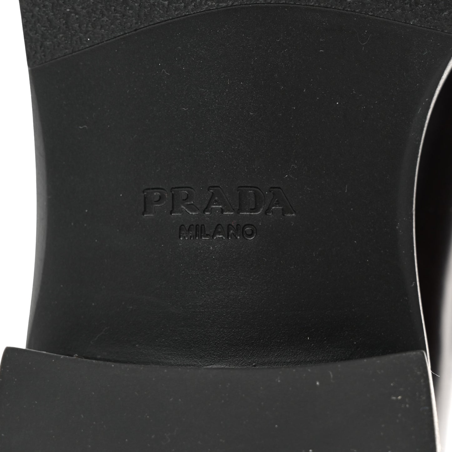 Spazzolato Metal Triangle Logo 50mm Loafers 38 Cordovan