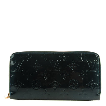 Louis Vuitton Vernis Zippy Wallet Blue Nuit 1 of 7