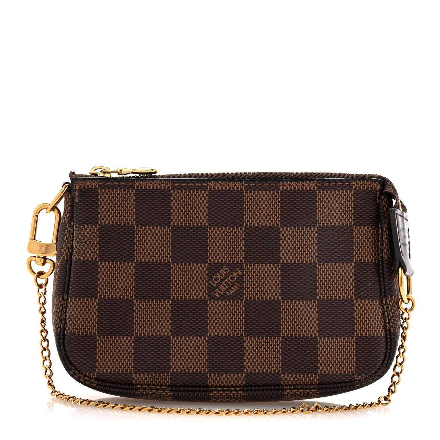 Louis Vuitton Damier Ebene Mini Pochette Accessories 1 of 9