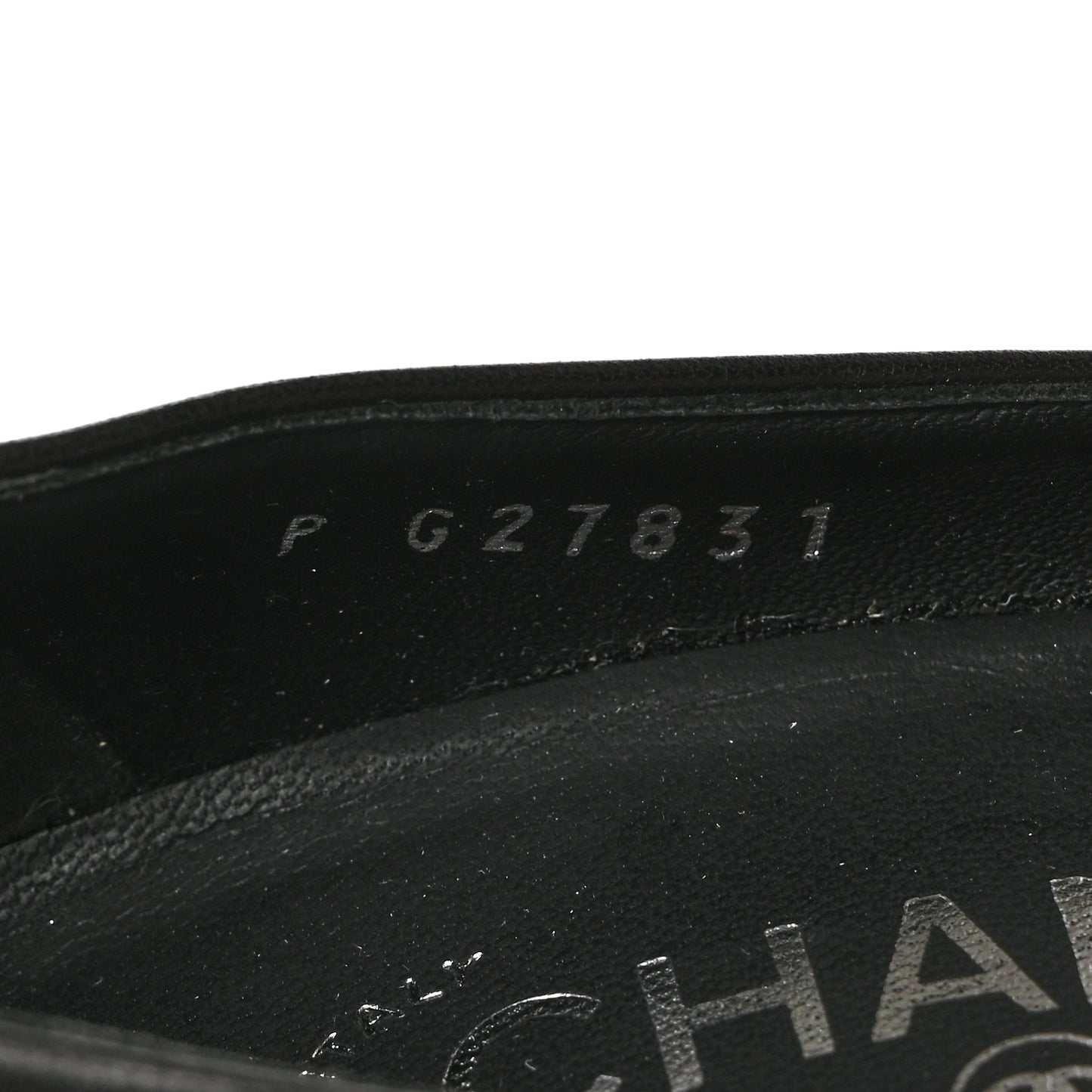 Calfskin Cap Toe CC Pumps 37 Black