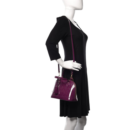 Louis Vuitton Vernis Alma BB Amethyste 2 of 13