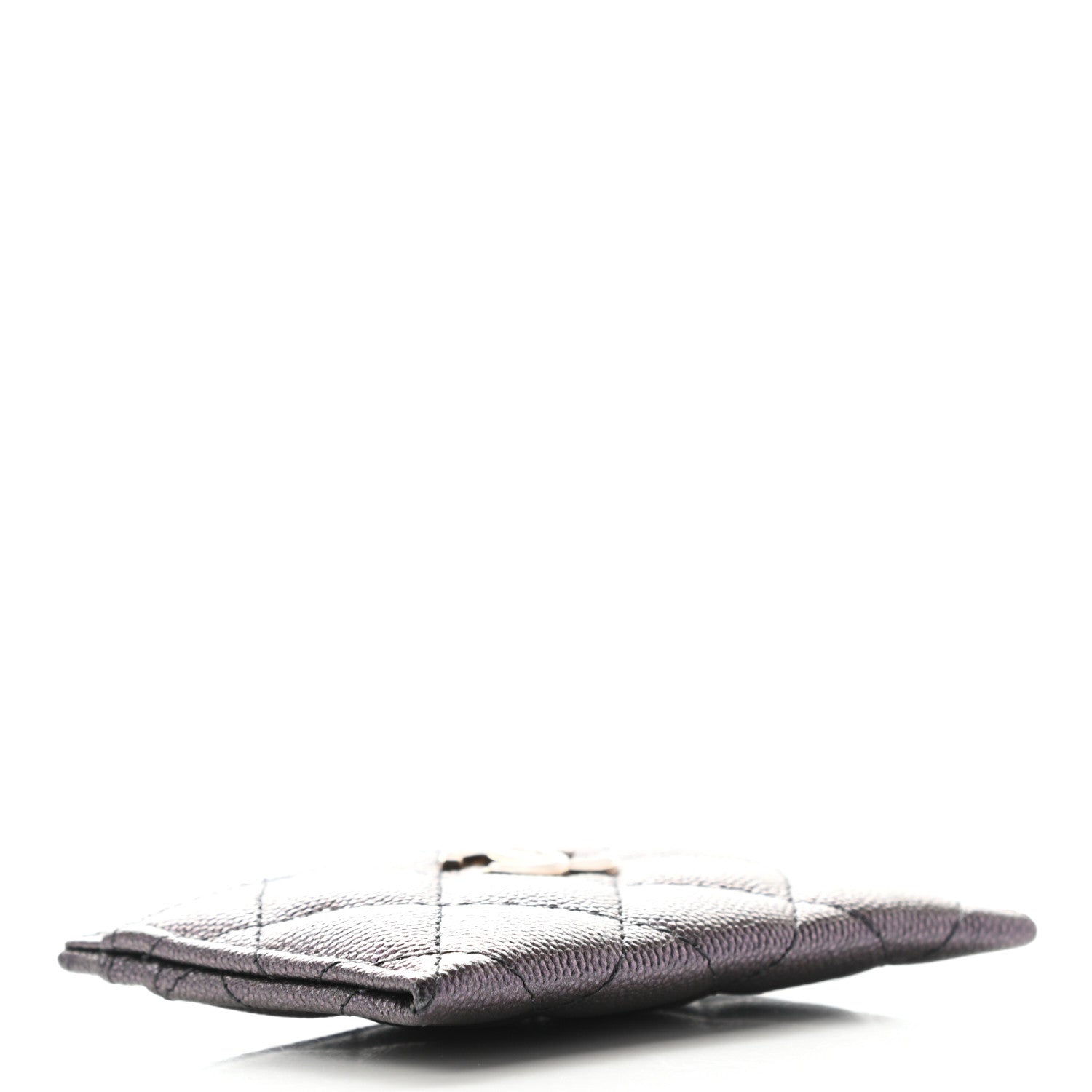 Chanel Iridescent Caviar Quilted Card Holder Black 4 of 8