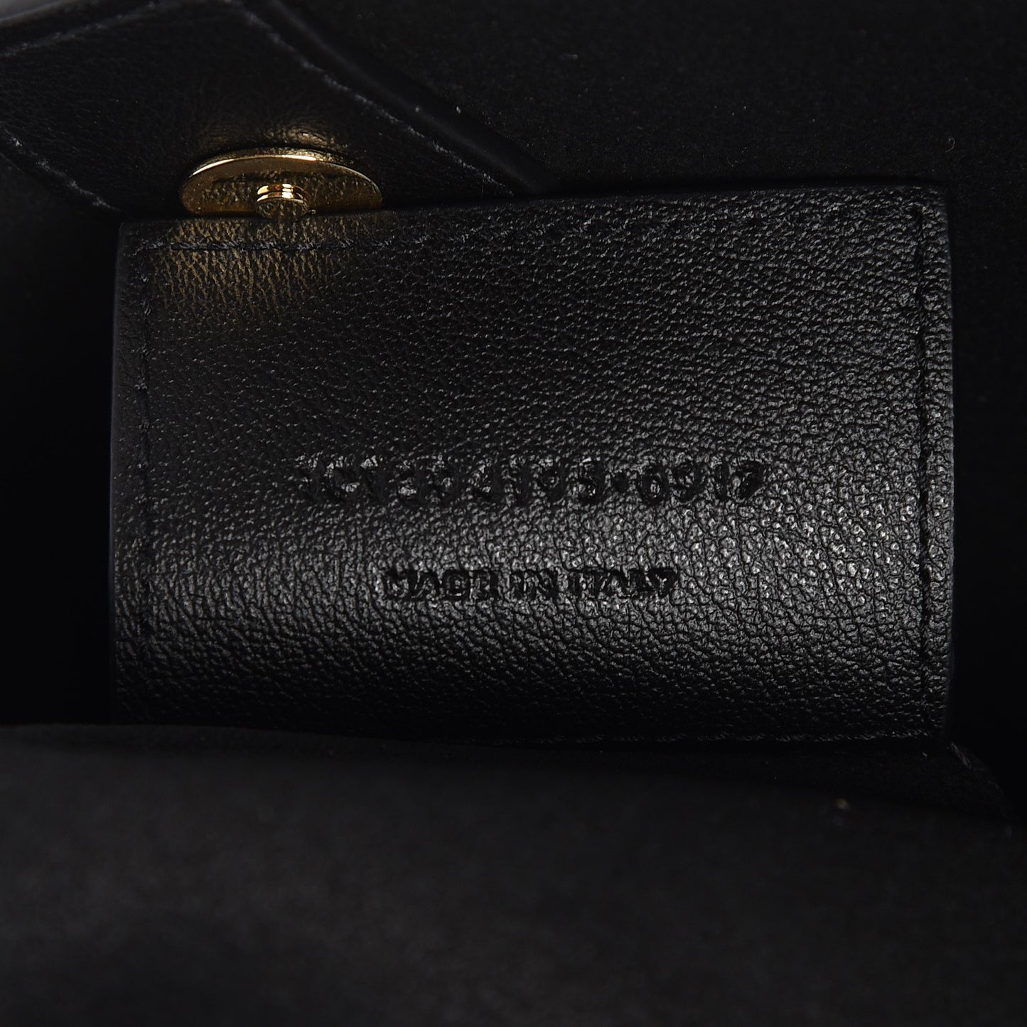 Calfskin Large Shopping Tote Black