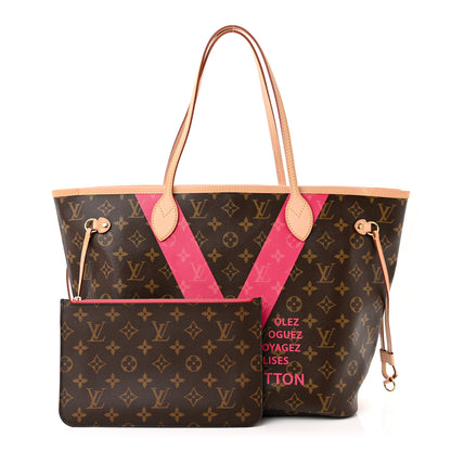 Louis Vuitton Monogram V Neverfull MM Grenade 1 of 10