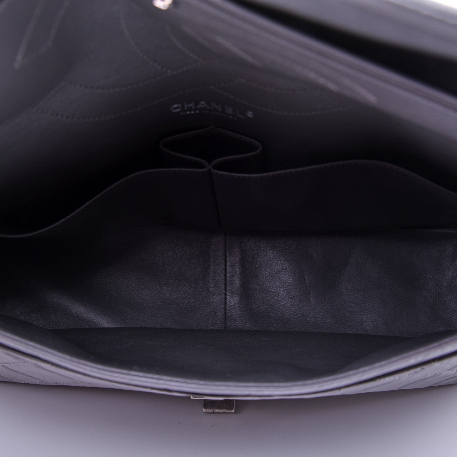 Chanel Aged Calfskin Quilted 2.55 Reissue 227 Flap Grey 5 of 14