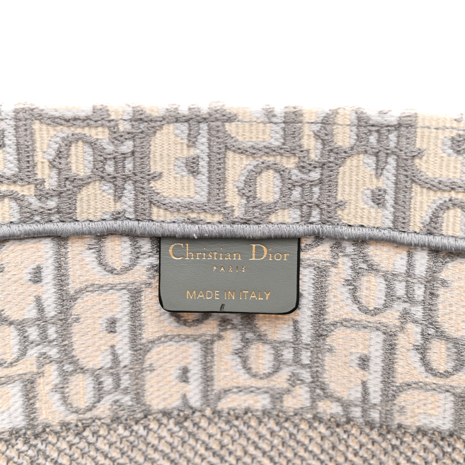 Christian Dior Oblique Medium Book Tote Grey 6 of 14