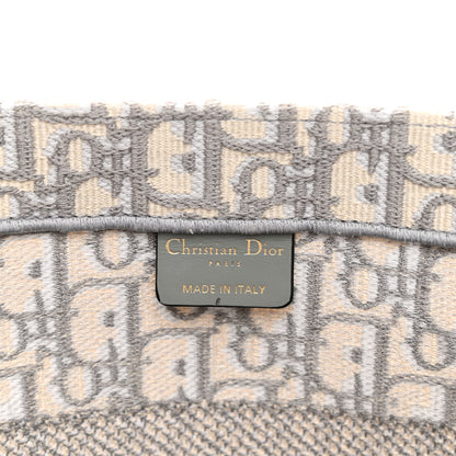 Christian Dior Oblique Medium Book Tote Grey 6 of 14