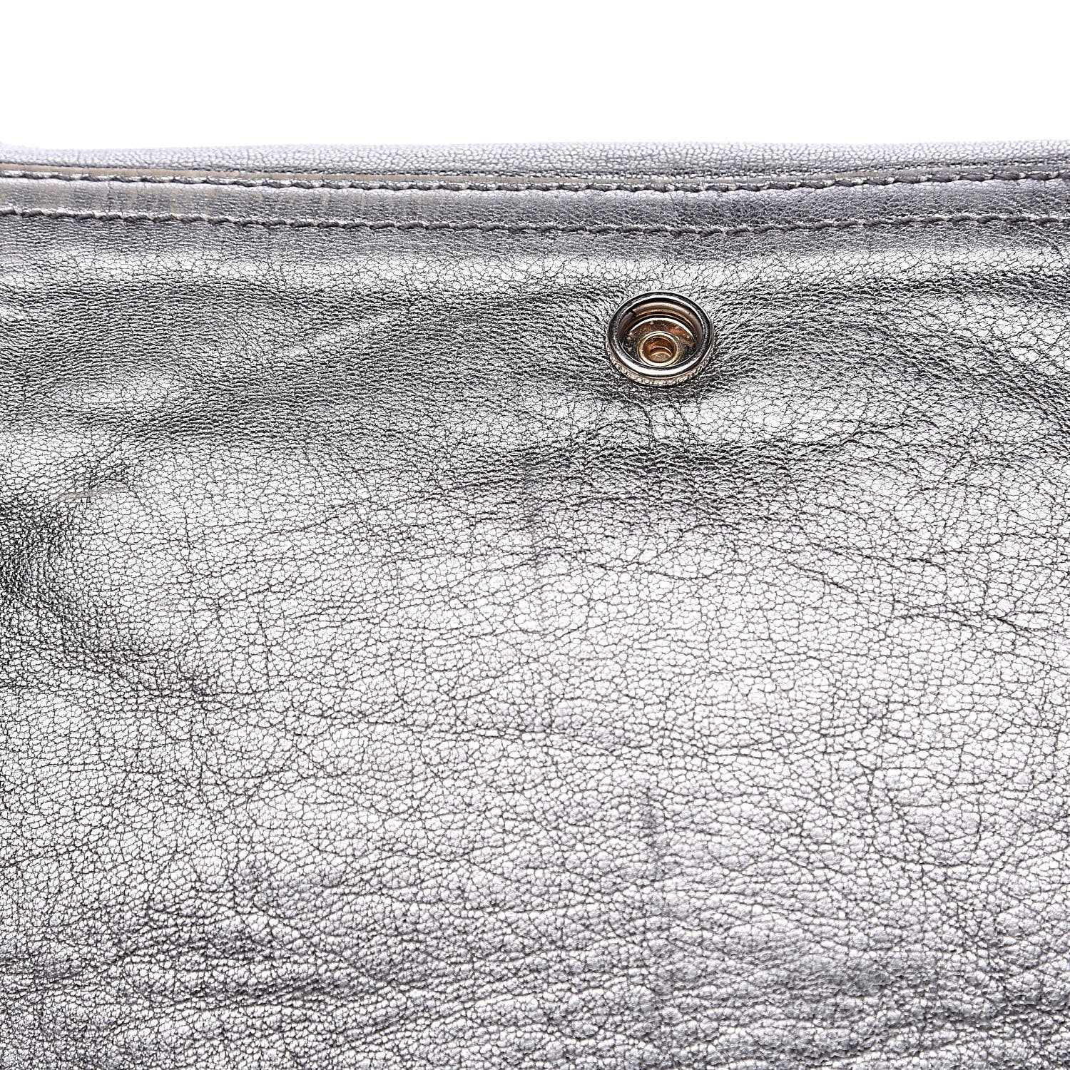 Saint Laurent Calfskin Small Downtown Silver 12 of 16