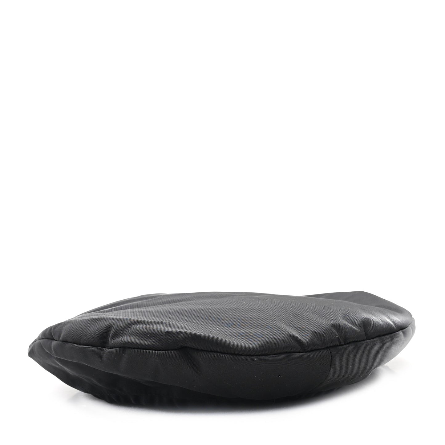 Re-Nylon Metal Triangle Logo Beret L Black Black