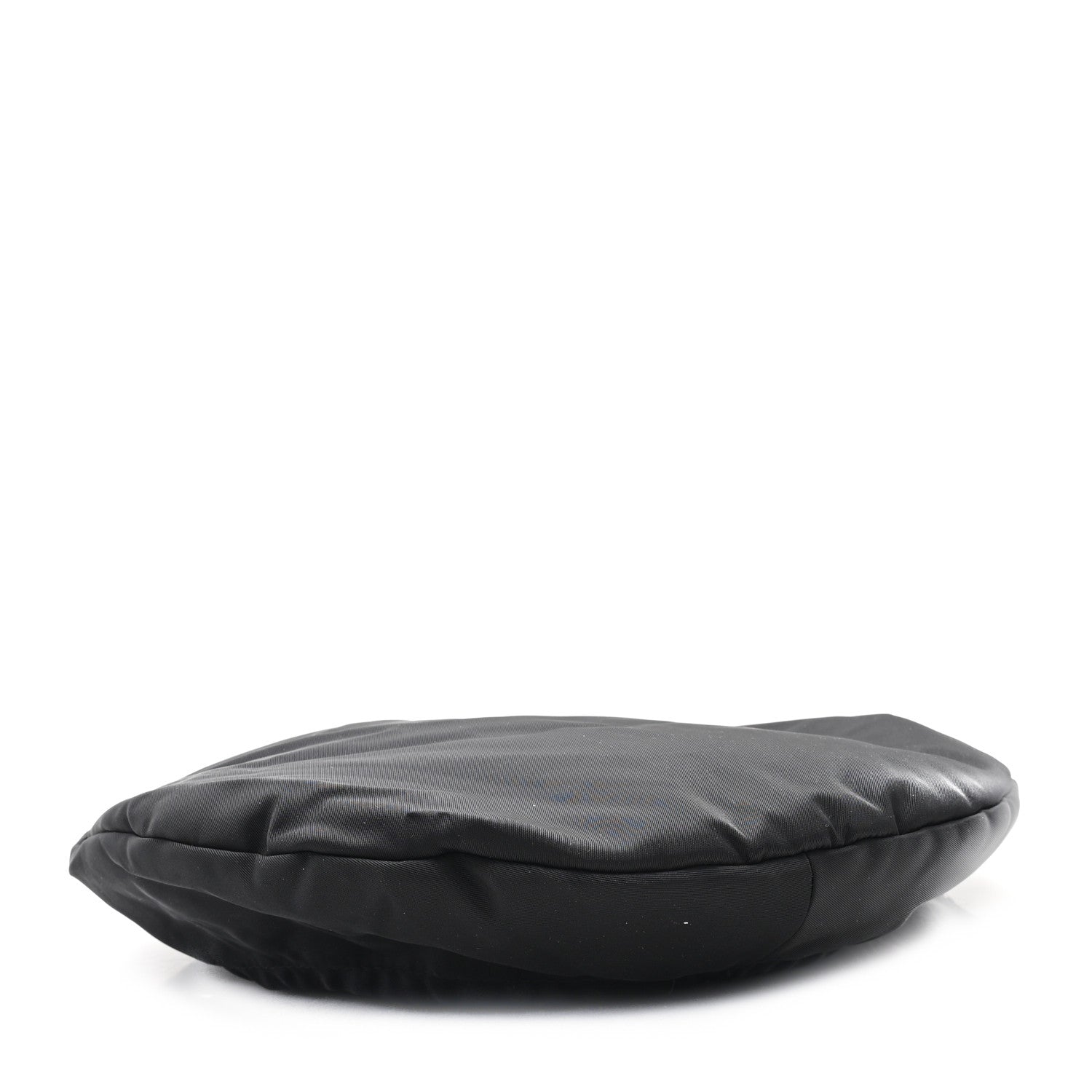 Prada Re-Nylon Metal Triangle Logo Beret L Black Black 6 of 8