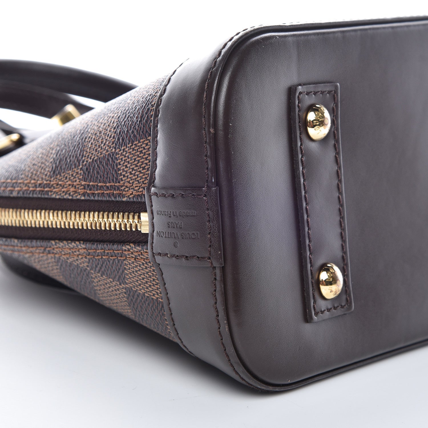 Louis Vuitton Damier Ebene Alma BB 8 of 10